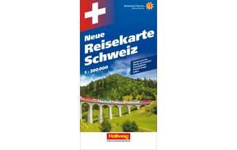 Road Maps Switzerland Schweiz Neue Reisekarte Strassenkarte 1:200 000 Hallwag Kümmerly+Frey AG
