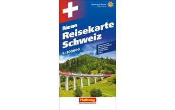 Road Maps Switzerland Schweiz Neue Reisekarte Strassenkarte 1:200 000 Hallwag Kümmerly+Frey AG