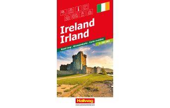 Road Maps Irland 1:300 000 Strassenkarte Hallwag Verlag