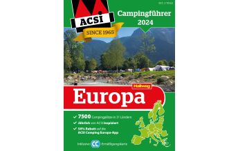 Camping Guides Europa 2024, Campingführer ACSI Hallwag Verlag