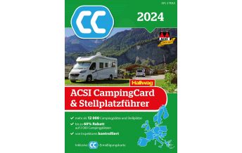 Camping Guides Europa 2024, CampingCard & Stellplatzführer ACSI Hallwag Verlag
