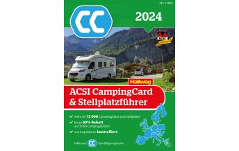 Campingführer Europa 2024, CampingCard & Stellplatzführer ACSI Hallwag Verlag