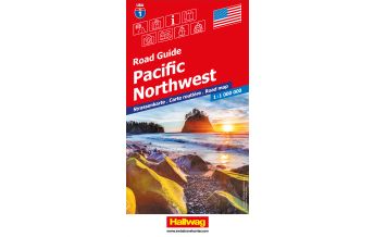 Straßenkarten USA, Pacific Northwest, Nr. 01, Strassenkarte 1:1Mio. Hallwag Verlag