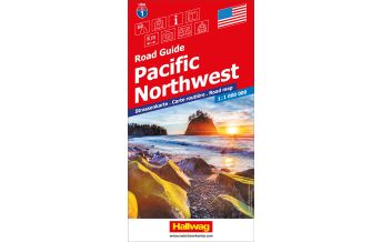 Road Maps USA, Pacific Northwest, Nr. 01, Strassenkarte 1:1Mio. Hallwag Verlag