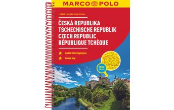 Road & Street Atlases MARCO POLO Reiseatlas Tschechische Republik 1:200 000 Mairs Geographischer Verlag Kurt Mair GmbH. & Co.