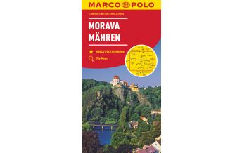 Road Maps Marco Polo Straßenkarte Blatt 2 Tschechien,  Mähren 1:200 000 Mairs Geographischer Verlag Kurt Mair GmbH. & Co.