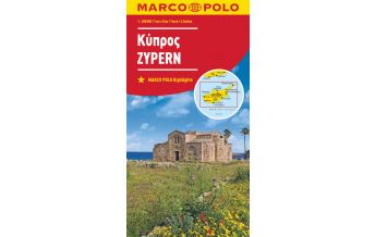 Straßenkarten Zypern Marco Polo-Karte Zypern 1:200 000 Mairs Geographischer Verlag Kurt Mair GmbH. & Co.