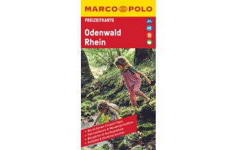 Road Maps MARCO POLO Freizeitkarte Odenwald, Rhein Mairs Geographischer Verlag Kurt Mair GmbH. & Co.