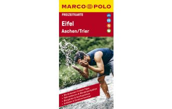 MARCO POLO Freizeitkarte Eifel, Aachen, Trier 1:120 000 Mairs Geographischer Verlag Kurt Mair GmbH. & Co.