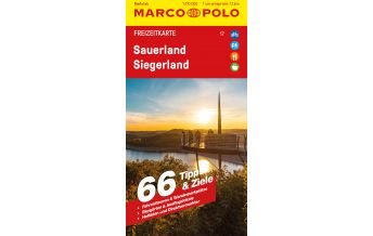 Straßenkarten Deutschland MARCO POLO Freizeitkarte 17 Sauerland, Siegerland 1:110.000 Mairs Geographischer Verlag Kurt Mair GmbH. & Co.