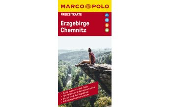 MARCO POLO Freizeitkarte Erzgebirge, Chemnitz Mairs Geographischer Verlag Kurt Mair GmbH. & Co.