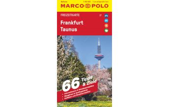 Road Maps MARCO POLO Freizeitkarte 27 Frankfurt, Taunus 1:100.000 Mairs Geographischer Verlag Kurt Mair GmbH. & Co.