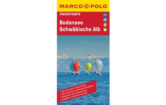 Straßenkarten MARCO POLO Freizeitkarte Deutschland Blatt 41 Bodensee, Schwäbische Alb Mairs Geographischer Verlag Kurt Mair GmbH. & Co.