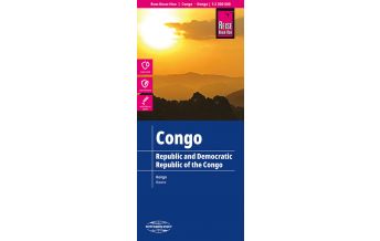 Road Maps Africa Reise Know-How Landkarte Kongo (1:2.000.000): Republik und Demokratische Republik Kongo Reise Know-How