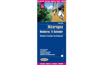 Straßenkarten Reise Know-How Landkarte Nicaragua, Honduras, El Salvador (1:650.000) Reise Know-How