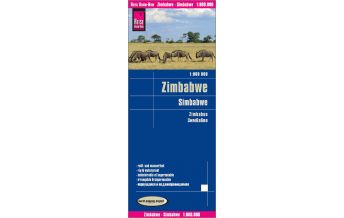 Road Maps Africa Reise Know-How Landkarte Simbabwe (1:800.000) Reise Know-How