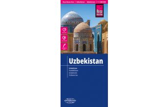 Straßenkarten Asien Reise Know-How Landkarte Usbekistan (1:1.000.000) Reise Know-How
