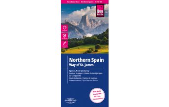 Straßenkarten Spanien Reise Know-How Landkarte Spanien Nord / Jakobsweg (1:350.000) Reise Know-How
