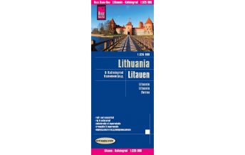 Road Maps Reise Know-How Landkarte Litauen und Kaliningrad / Lithuania and Kaliningrad (1:325.000) Reise Know-How