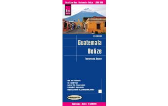 Straßenkarten Reise Know-How Landkarte Guatemala, Belize (1:500.000) Reise Know-How