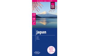 Straßenkarten Asien Reise Know-How Landkarte Japan (1:1.200.000) Reise Know-How