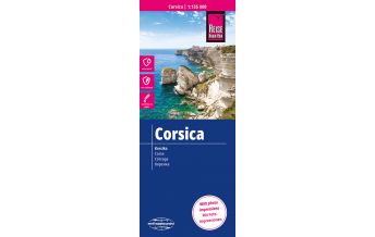 Straßenkarten Frankreich Reise Know-How Landkarte Korsika (1:135.000) Reise Know-How