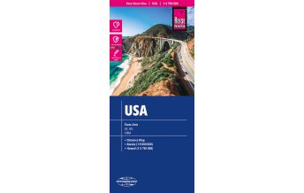 Road Maps Reise Know-How Landkarte USA (1:4.700.000) Reise Know-How