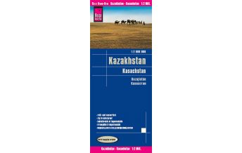 Straßenkarten Reise Know-How Landkarte Kasachstan (1:2.000.000) Reise Know-How