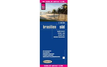 Straßenkarten Reise Know-How Landkarte Brasilien, Süd (1:1.200.000) Reise Know-How