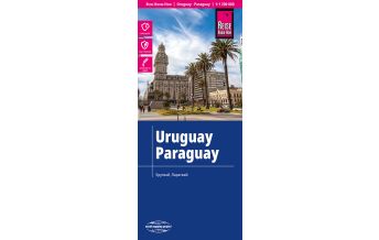 Road Maps Reise Know-How Landkarte Uruguay, Paraguay (1:1.200.000) Reise Know-How