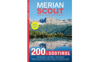 Travel Guides MERIAN Scout 22 - 200 x Südtirol Gräfe und Unzer / Merian