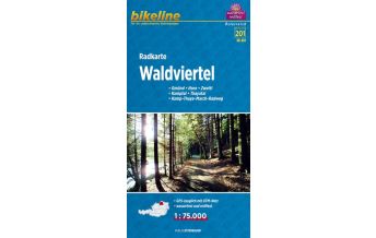 Radkarten Bikeline-Radkarte RK-A03, Waldviertel 1:75.000 Verlag Esterbauer GmbH