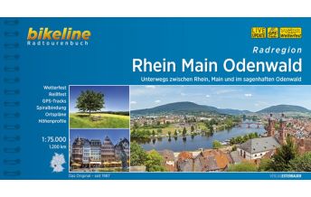 Bikeline Radtourenbuch Radregion Rhein Main Odenwald 1:75.000 Verlag Esterbauer GmbH