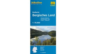 Cycling Maps Bikeline-Radkarte RK-NRW11, Bergisches Land 1:75.000 Verlag Esterbauer GmbH