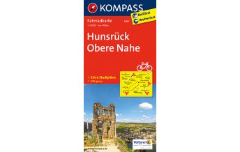 Radkarten Radkarte Hunsrück - Obere Nahe Kompass-Karten GmbH