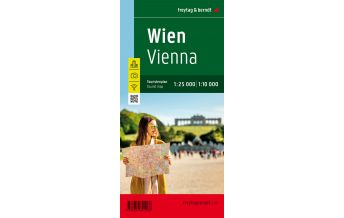 f&b Stadtpläne Wien Touristenplan, 1:10.000 / 1:25.000 Freytag-Berndt und ARTARIA