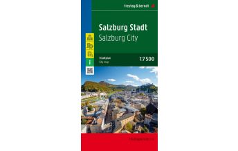f&b Stadtpläne Salzburg Stadt, Stadtplan 1:7.500 Freytag-Berndt und ARTARIA