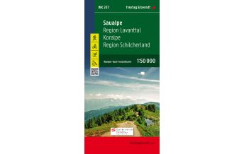 f&b Hiking Maps WK 237 Saualpe - Region Lavanttal - Koralpe - Region Schilcherland, Wanderkarte 1:50.000 Freytag-Berndt und ARTARIA