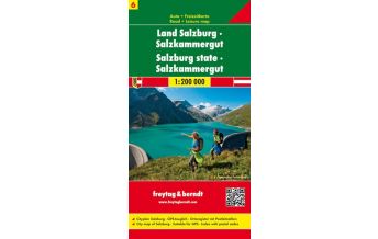 f&b Road Maps freytag & berndt Auto + Freizeitkarte, Land Salzburg - Salzkammergut 1:200.000 Freytag-Berndt und ARTARIA