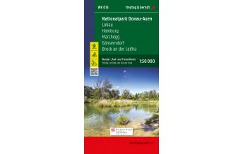 f&b Hiking Maps WK 013 Nationalpark Donau-Auen - Lobau - Hainburg - Marchegg - Gänserndorf - Bruck a.d. Leitha, Hiking Map 1:50.000 Freytag-Berndt und ARTARIA