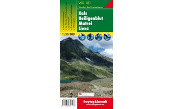 f&b Hiking Maps WK 181 Kals - Heiligenblut - Matrei - Lienz, Wanderkarte 1:50.000 Freytag-Berndt und ARTARIA