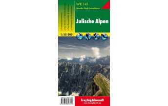 f&b Wanderkarten WK 141 Julische Alpen, Wanderkarte 1:50.000 Freytag-Berndt und ARTARIA