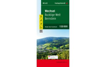 f&b Wanderkarten WK 422 Wechsel - Bucklige Welt - Bernstein, Wanderkarte 1:50.000 Freytag-Berndt und ARTARIA