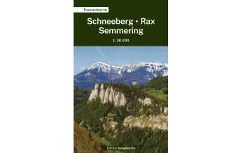 Hiking Maps Styria Tourenkarte Schneeberg, Rax, Semmering 1:30.000 Falter Verlags-Gesellschaft mbH