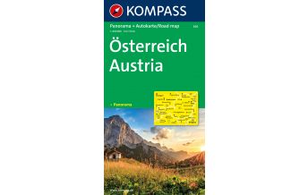 Straßenkarten Österreich Österreich Panorama Kompass-Karten GmbH