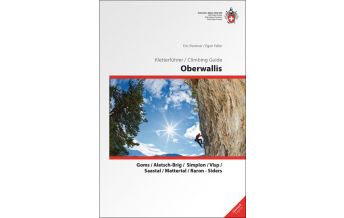 Climbing Guidebooks Kletterführer Oberwallis Schweizer Alpin Club