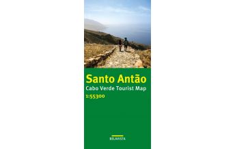Hiking Maps Africa Cabo Verde: Santo Antão 1:40.000, Hiking Map KNV