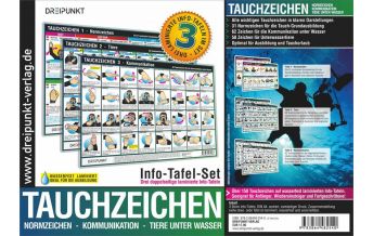 Tauchen / Schnorcheln Info-Tafel-Set Tauchzeichen Dreipunkt Verlag