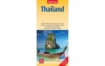 Road Maps Nelles Map Landkarte Thailand Nelles-Verlag