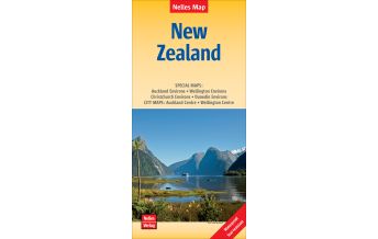 Road Maps New Zealand, Neuseeland 1:1.250.000 Nelles-Verlag